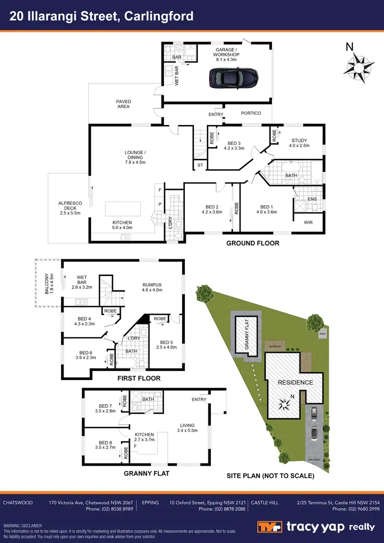 Floorplan of Homely house listing, 20 Illarangi Street, Carlingford NSW 2118