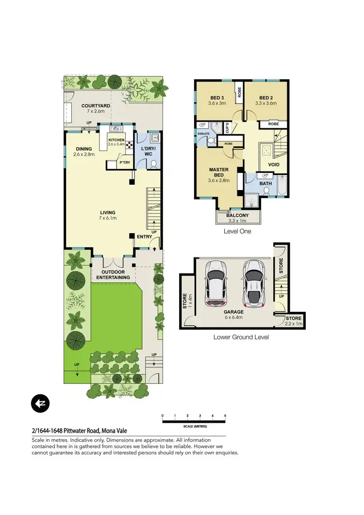 Floorplan of Homely unit listing, 2/1644-1648 Pittwater Road, Mona Vale NSW 2103