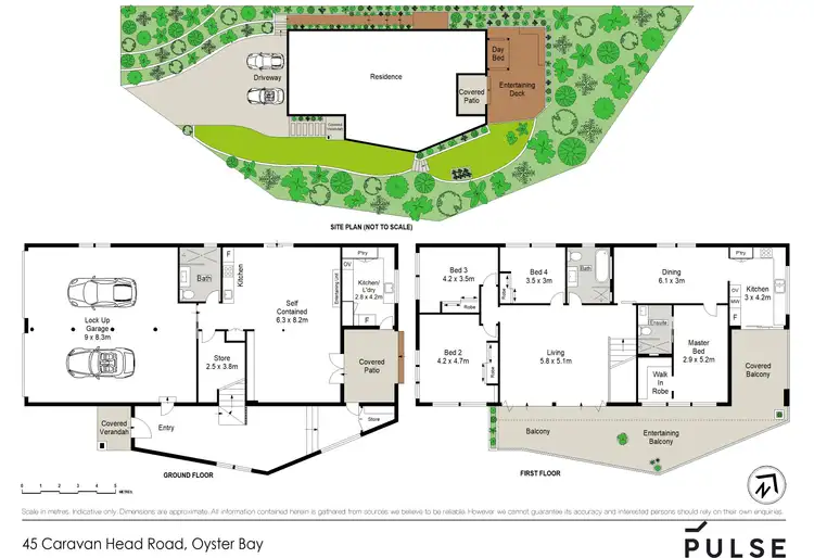 Floorplan of Homely house listing, 45 Caravan Head Road, Oyster Bay NSW 2225