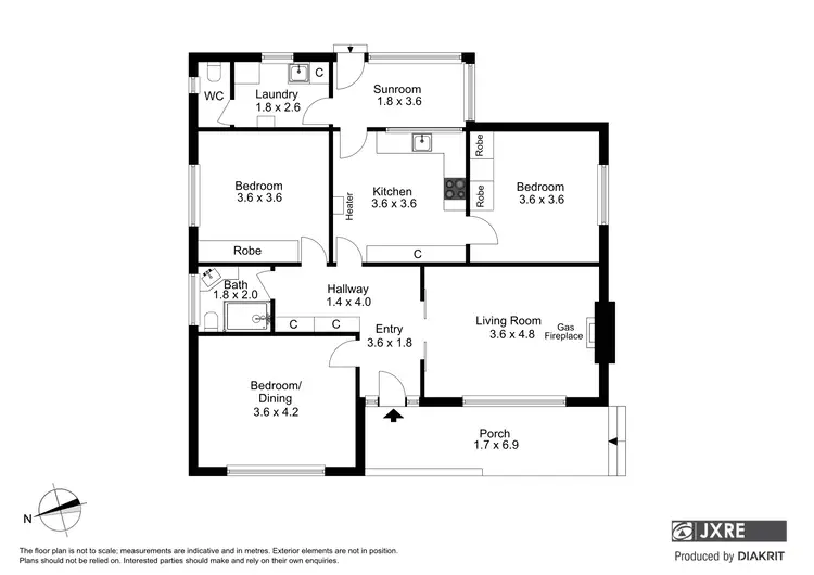 Floorplan of Homely house listing, 60 Koonawarra Street, Clayton VIC 3168