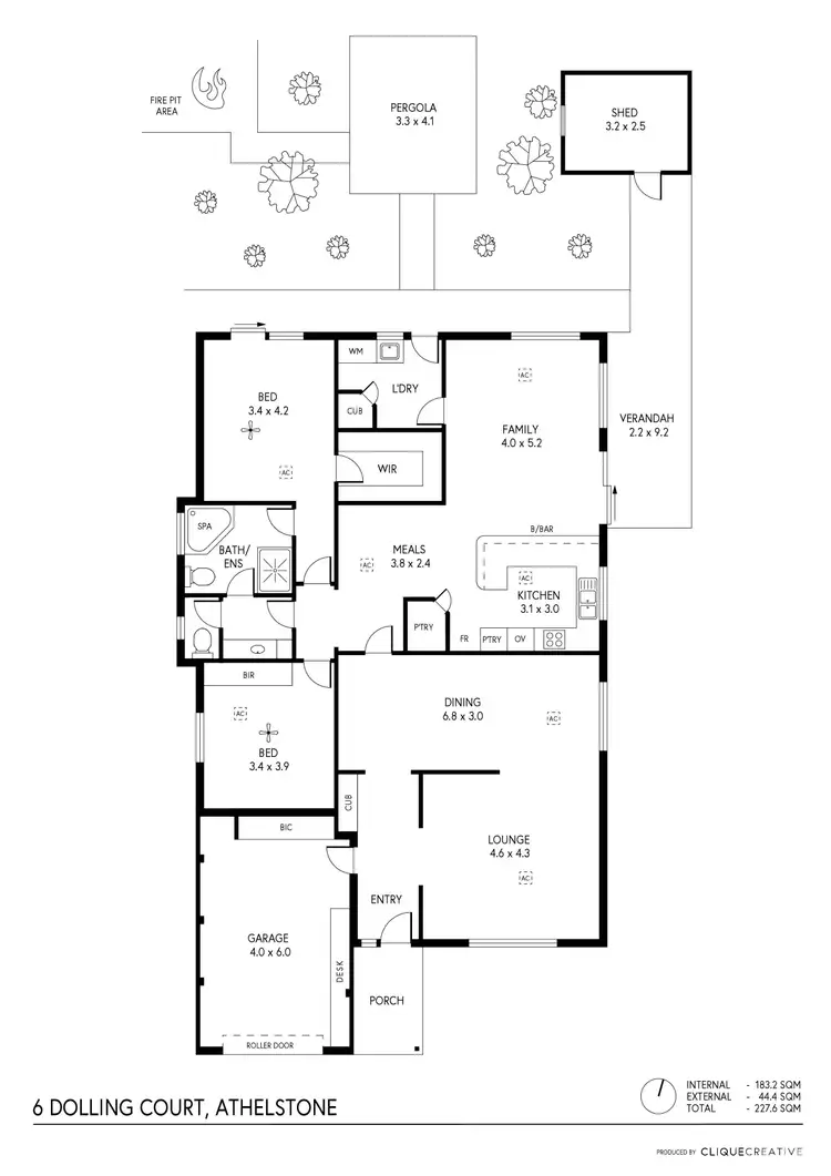 Floorplan of Homely house listing, 6 Dolling Court, Athelstone SA 5076