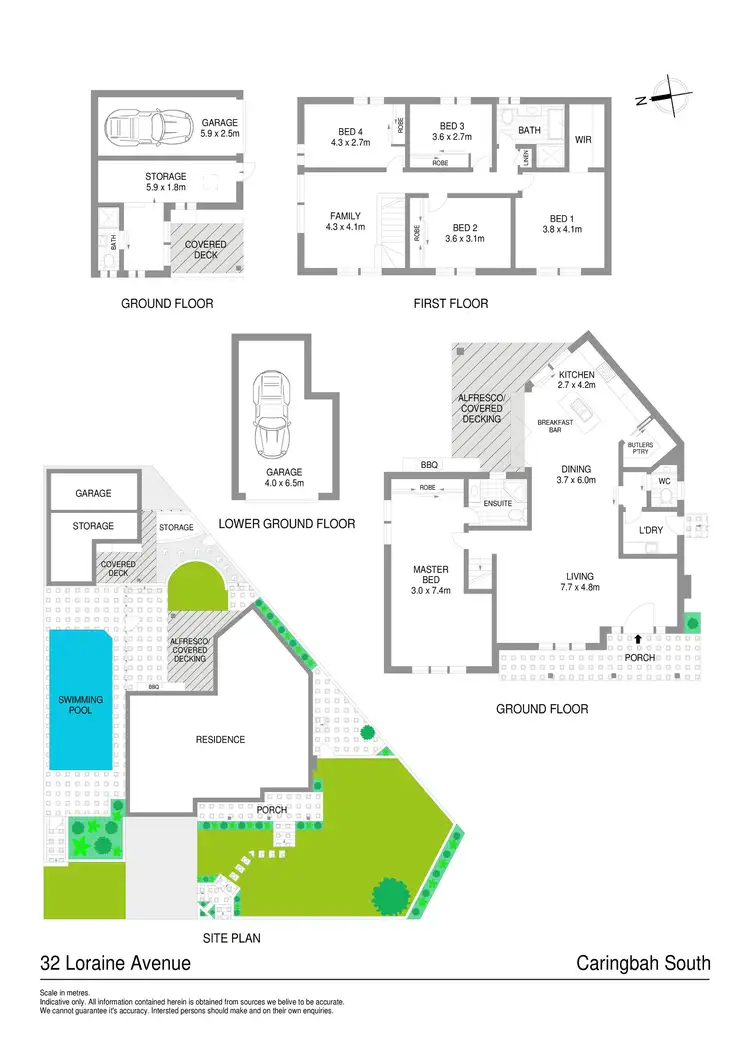 Floorplan of Homely house listing, 32 Loraine Avenue, Caringbah South NSW 2229