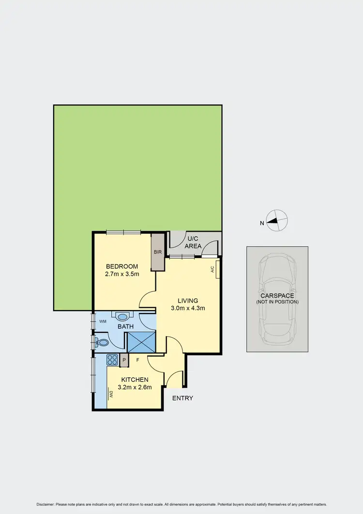 Floorplan of Homely unit listing, 2/9 Churchill Avenue, Maidstone VIC 3012