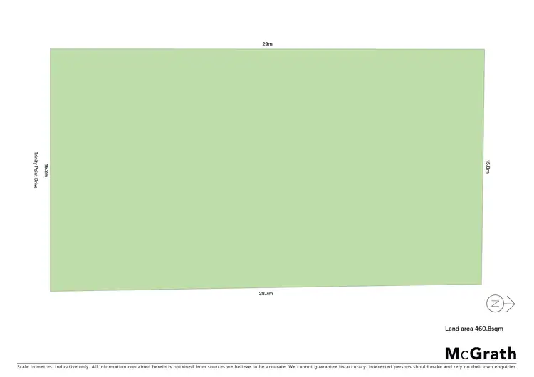 Floorplan of Homely land listing, 158 Trinity Point Drive, Morisset Park NSW 2264