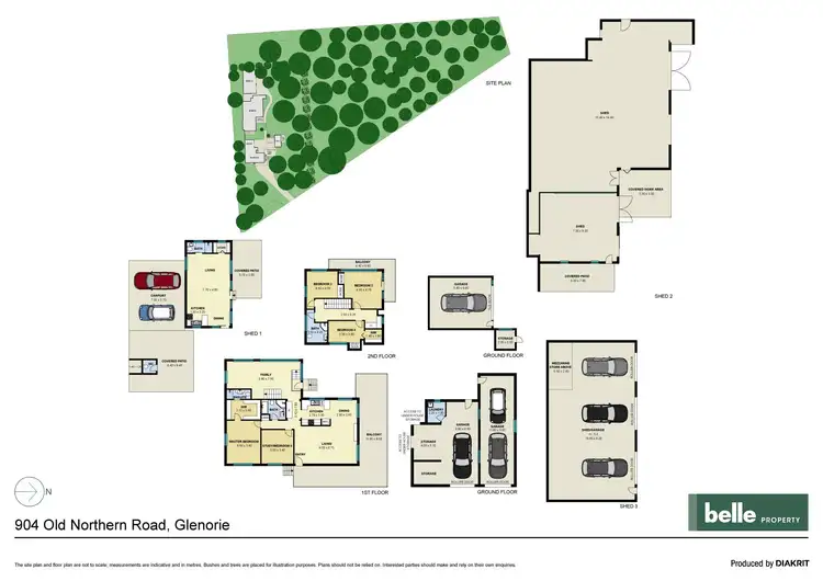 Floorplan of Homely house listing, 904 Old Northern Road, Glenorie NSW 2157