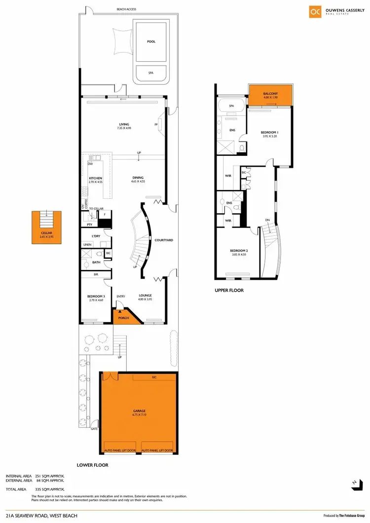 Floorplan of Homely house listing, 21A Seaview Road, West Beach SA 5024