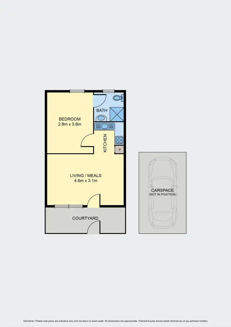 Floorplan of Homely unit listing, 2/50 Middle Road, Maribyrnong VIC 3032