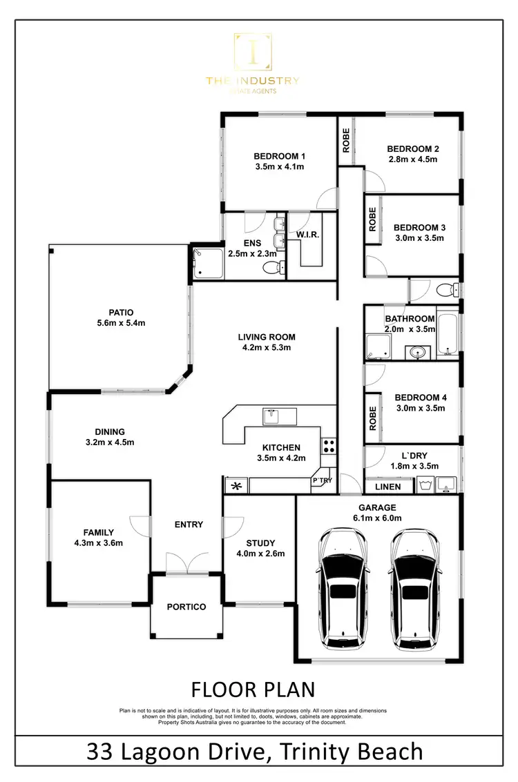 Floorplan of Homely house listing, 33 Lagoon Drive, Trinity Beach QLD 4879