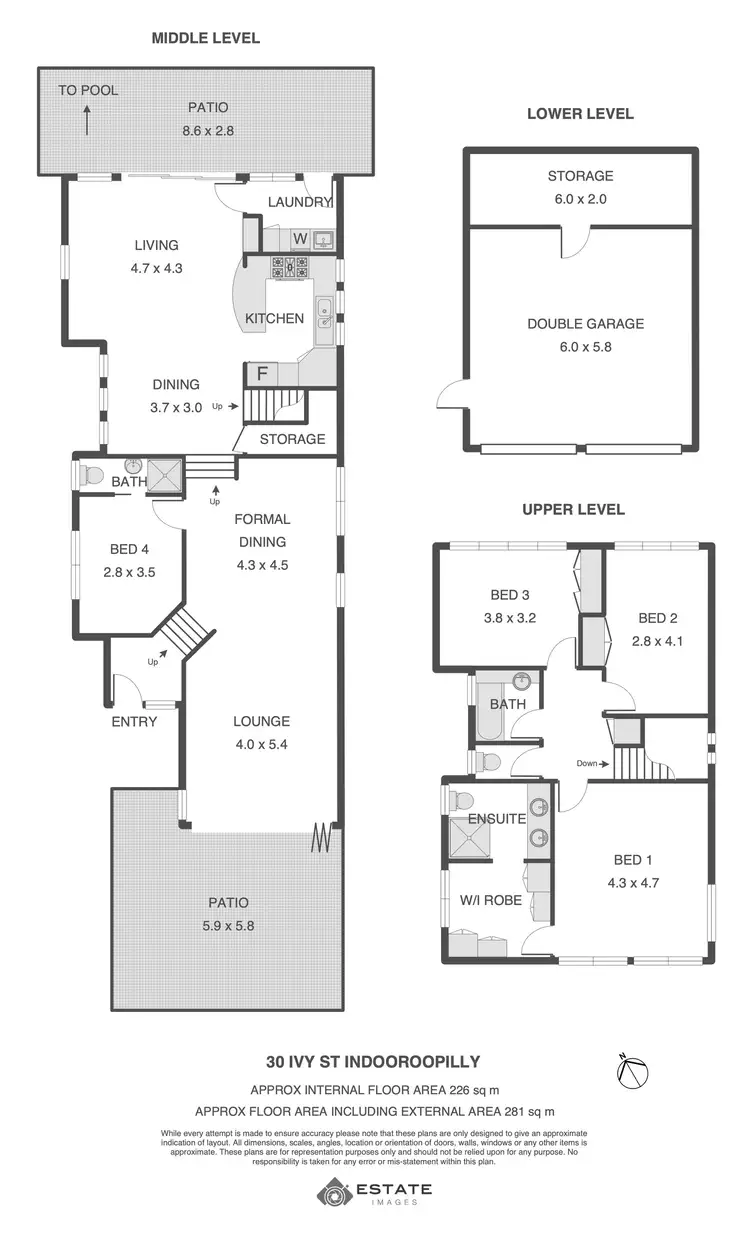Floorplan of Homely house listing, 30 Ivy Street, Indooroopilly QLD 4068
