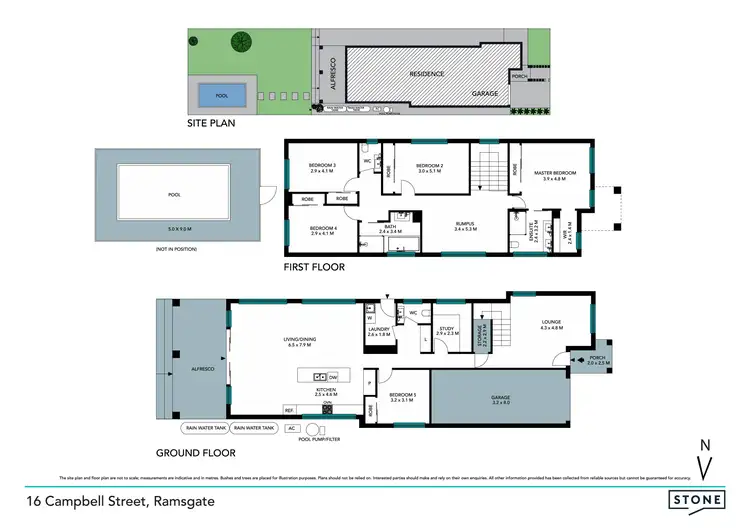 Floorplan of Homely house listing, 16 Campbell Street, Ramsgate NSW 2217