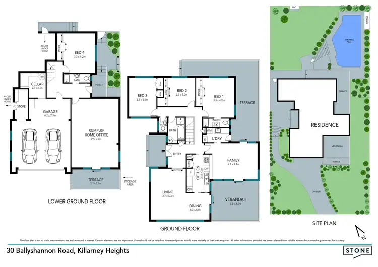 Floorplan of Homely house listing, 30 Ballyshannon Road, Killarney Heights NSW 2087
