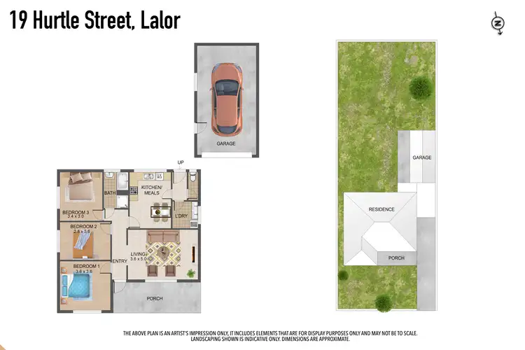 Floorplan of Homely house listing, 19 Hurtle Street, Lalor VIC 3075