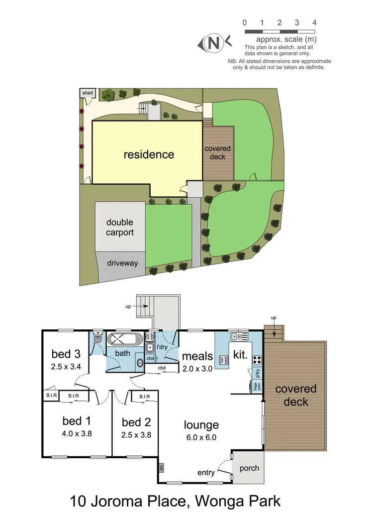 Floorplan of Homely house listing, 10 Joroma Place, Wonga Park VIC 3115