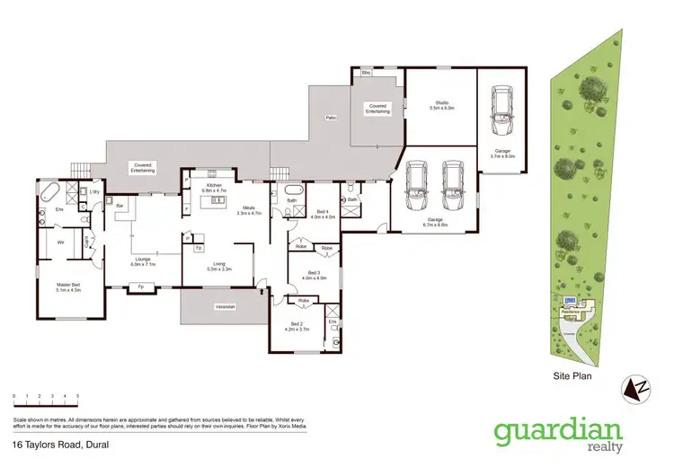 Floorplan of Homely house listing, 16 Taylors Road, Dural NSW 2158