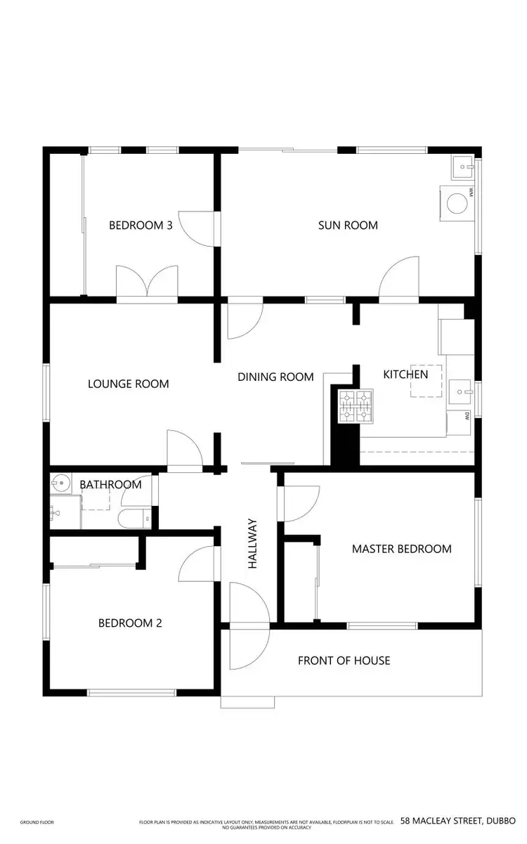 Floorplan of Homely house listing, 58 Macleay Street, Dubbo NSW 2830