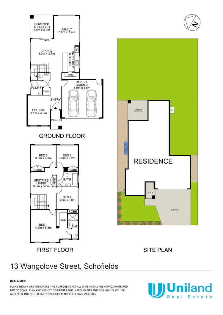 Floorplan of Homely house listing, 13 Wangolove Street, Schofields NSW 2762