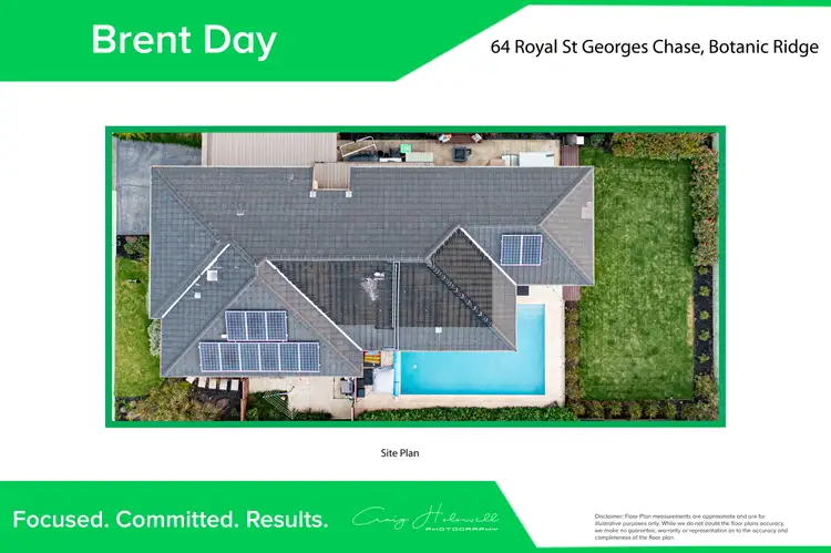 Floorplan of Homely house listing, 64 Royal St Georges Chase, Botanic Ridge VIC 3977