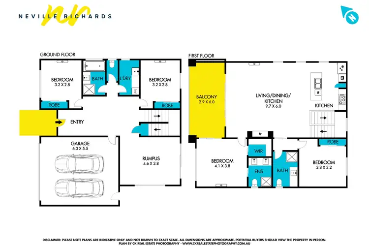 Floorplan of Homely house listing, 107 Geelong Road, Portarlington VIC 3223