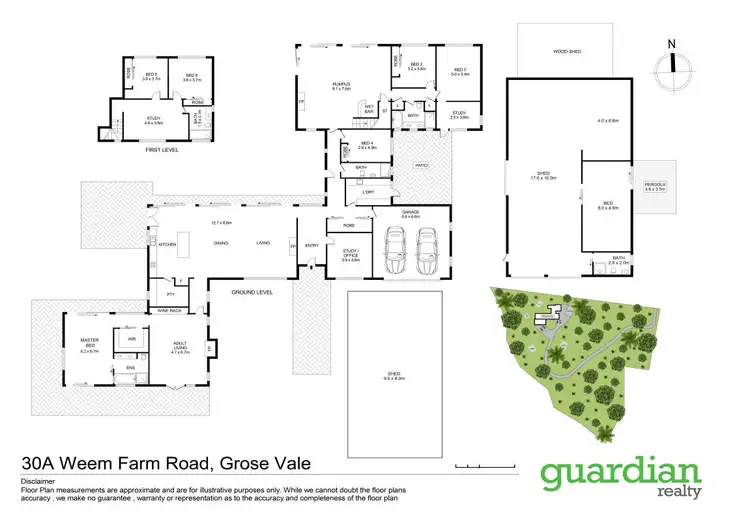 Floorplan of Homely rural property listing, 30a Weem Farm Road, Grose Vale NSW 2753