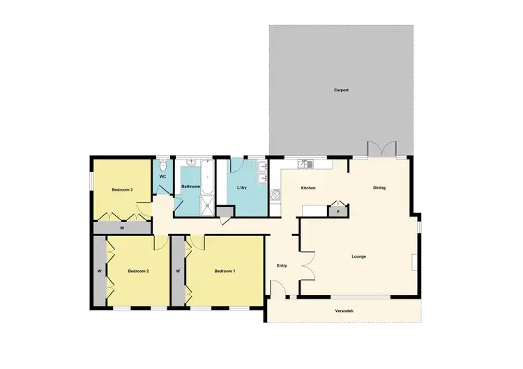 Floorplan of Homely house listing, 149 Nelson Street, Maryborough VIC 3465