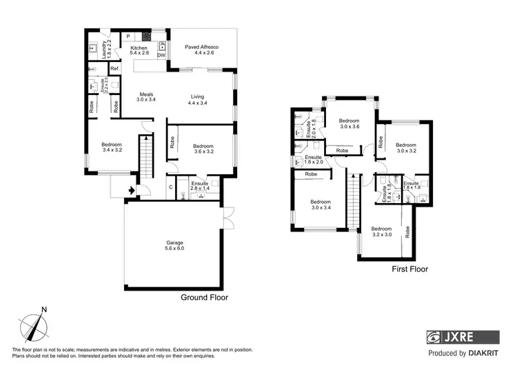 Floorplan of Homely townhouse listing, 3/8 Panorama Street, Clayton VIC 3168