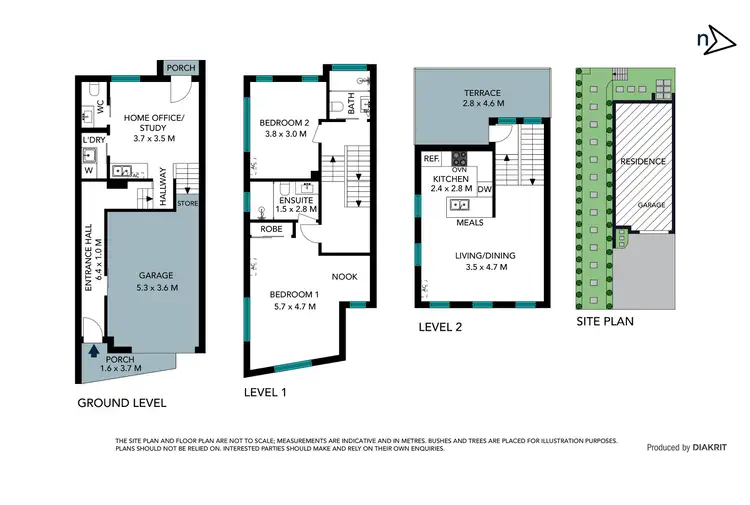 Floorplan of Homely townhouse listing, 6/736 Doncaster Road, Doncaster VIC 3108