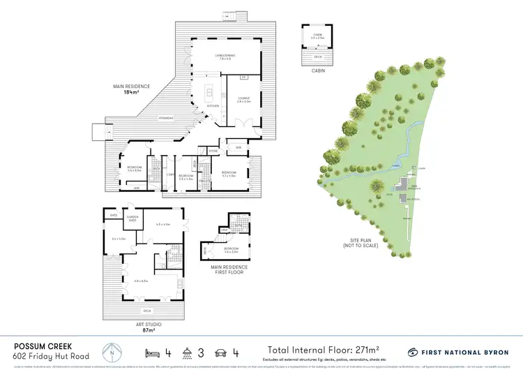 Floorplan of Homely rural property listing, 602 Friday Hut Road, Possum Creek NSW 2479