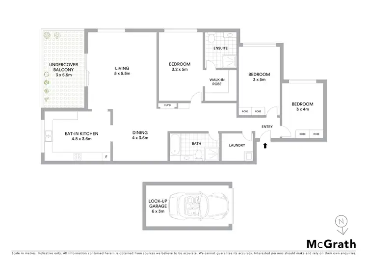 Floorplan of Homely apartment listing, 4/3 Coast Avenue, Cronulla NSW 2230