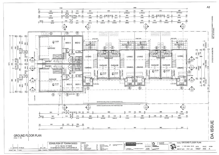 Floorplan of Homely townhouse listing, 2/179 Edinburgh Street, Coffs Harbour Jetty NSW 2450