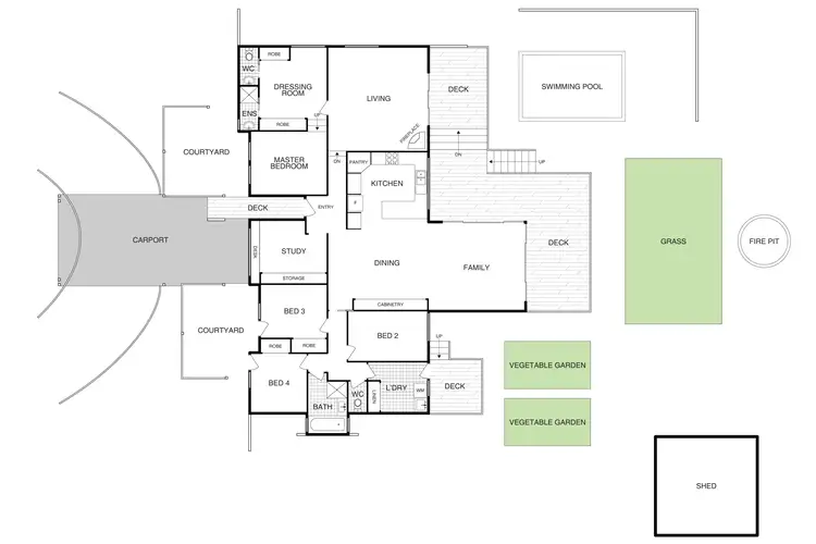 Floorplan of Homely house listing, 27 Steinwedel Street, Farrer ACT 2607