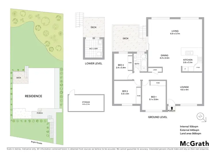 Floorplan of Homely house listing, 18 Bright Parade, Dapto NSW 2530