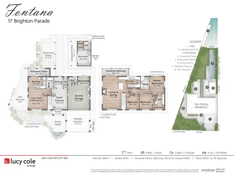Floorplan of Homely house listing, 17 Brighton Parade, Southport QLD 4215