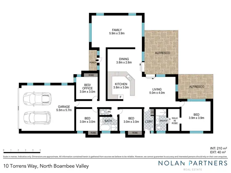 Floorplan of Homely house listing, 10 Torrens Way, North Boambee Valley NSW 2450