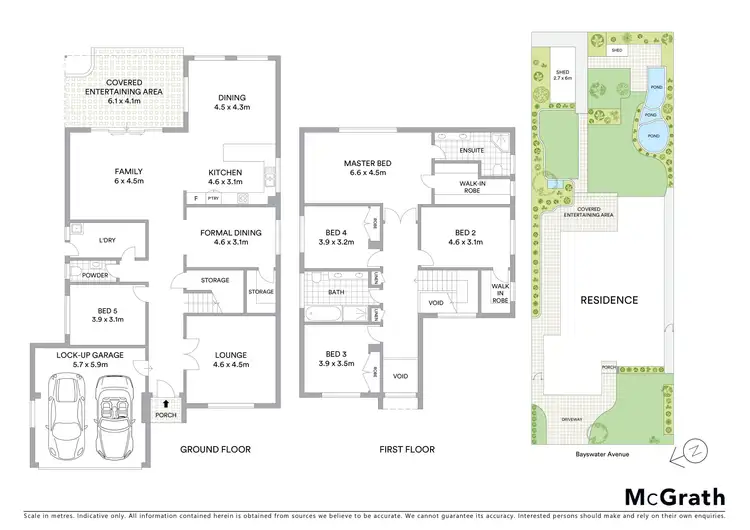 Floorplan of Homely house listing, 20 Bayswater Avenue, Hurstville Grove NSW 2220