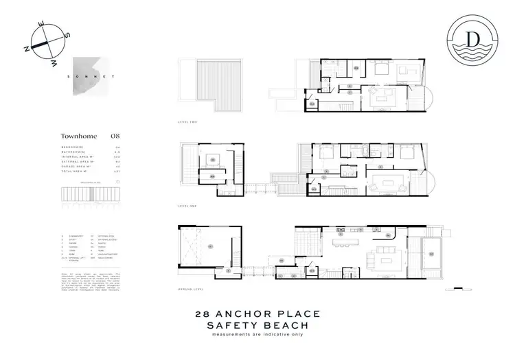 Floorplan of Homely townhouse listing, 28 Anchor Place, Safety Beach VIC 3936