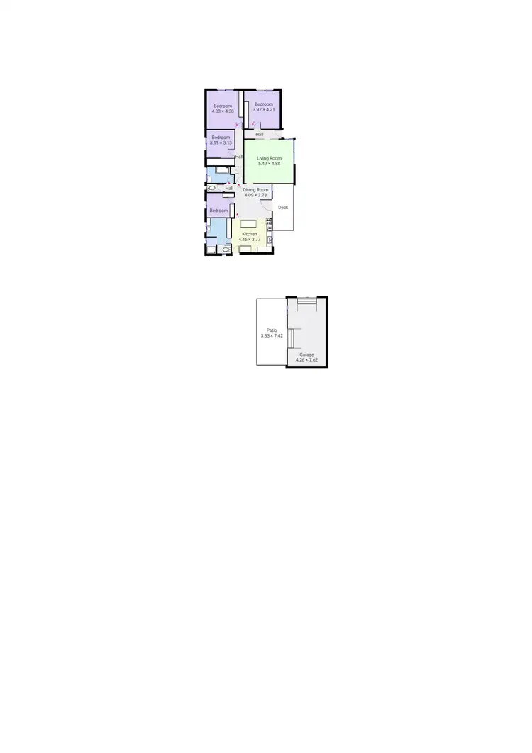 Floorplan of Homely house listing, 7 Weramu Street, Tallangatta VIC 3700