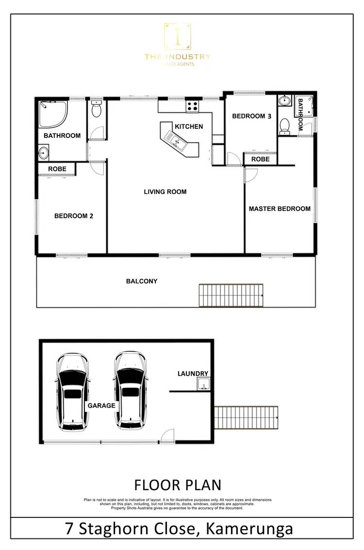 Floorplan of Homely house listing, 7 Staghorn Close, Kamerunga QLD 4870