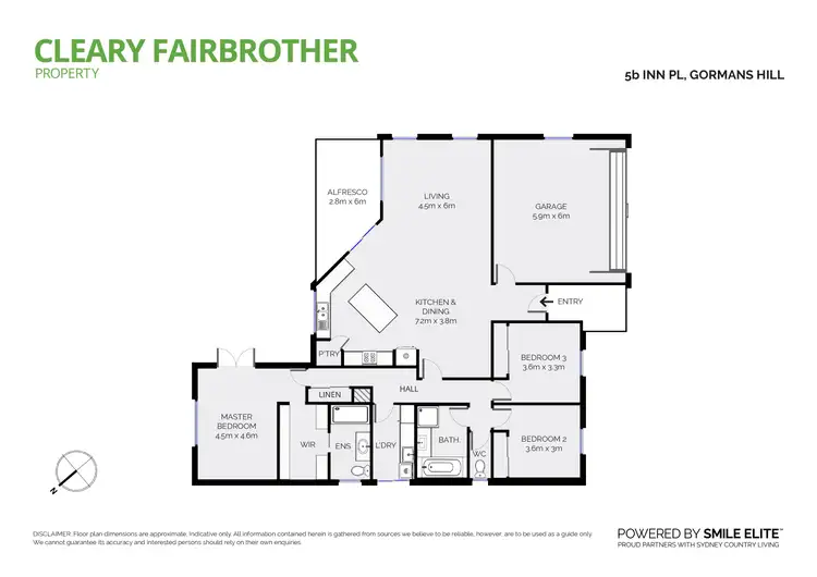 Floorplan of Homely house listing, 5B Inn Place, Gormans Hill NSW 2795