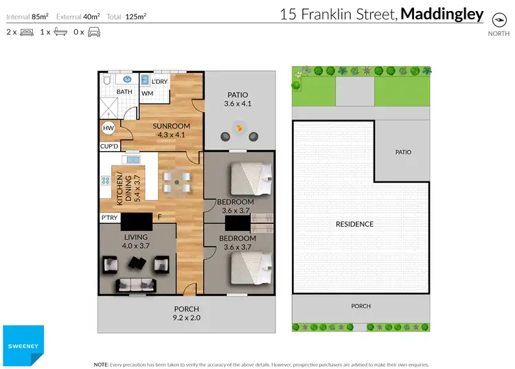 Floorplan of Homely house listing, 15 Franklin Street, Maddingley VIC 3340