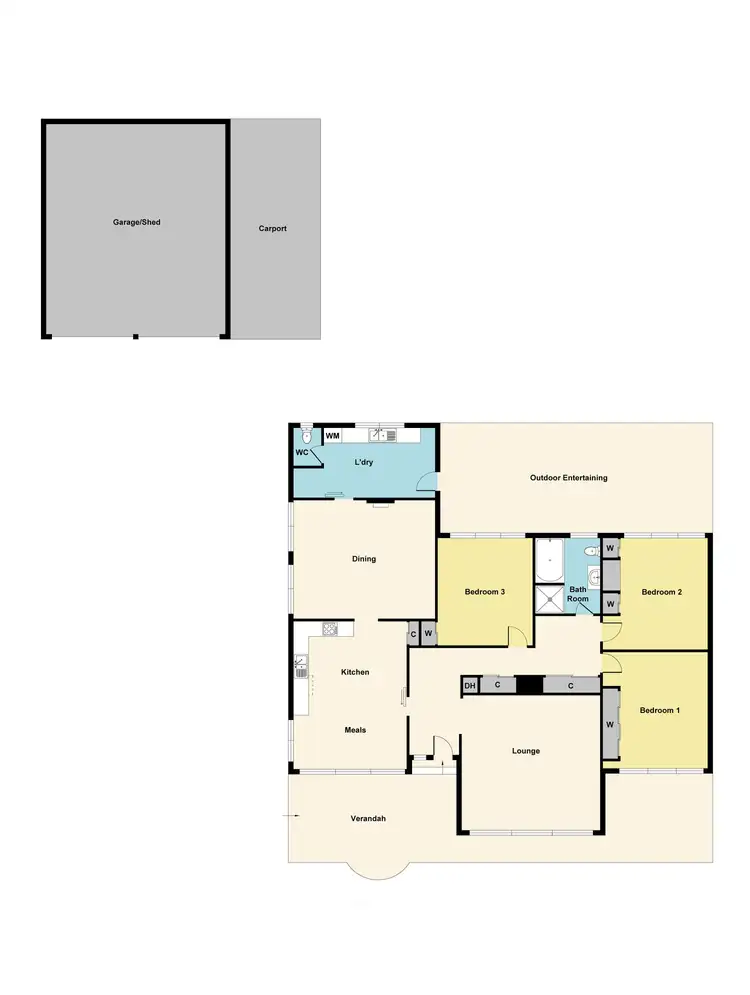 Floorplan of Homely house listing, 22 Browns Parade, Wendouree VIC 3355