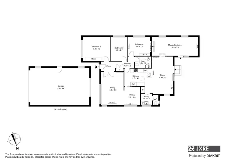 Floorplan of Homely house listing, 41 Eva Street, Clayton VIC 3168