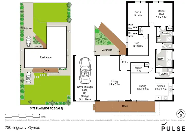 Floorplan of Homely house listing, 708 Kingsway, Gymea NSW 2227