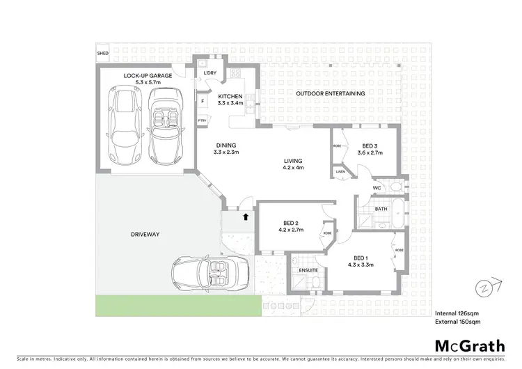 Floorplan of Homely villa listing, 2/20 Yeddenba Avenue, Blue Bay NSW 2261
