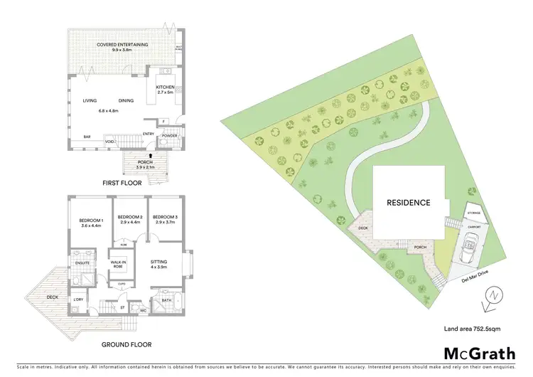 Floorplan of Homely house listing, 124 Del Mar Drive, Copacabana NSW 2251