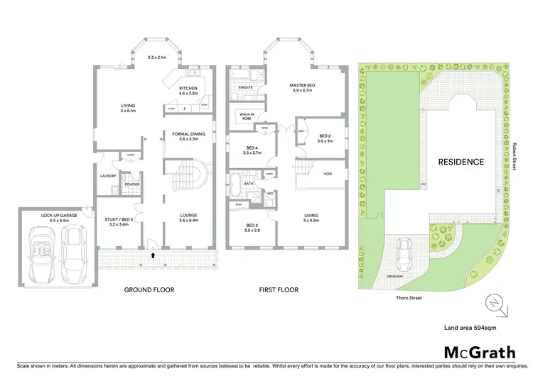 Floorplan of Homely house listing, 16 Thorn Street, Ryde NSW 2112