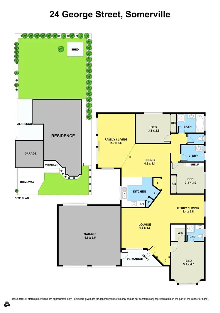 Floorplan of Homely house listing, 24 George Street, Somerville VIC 3912