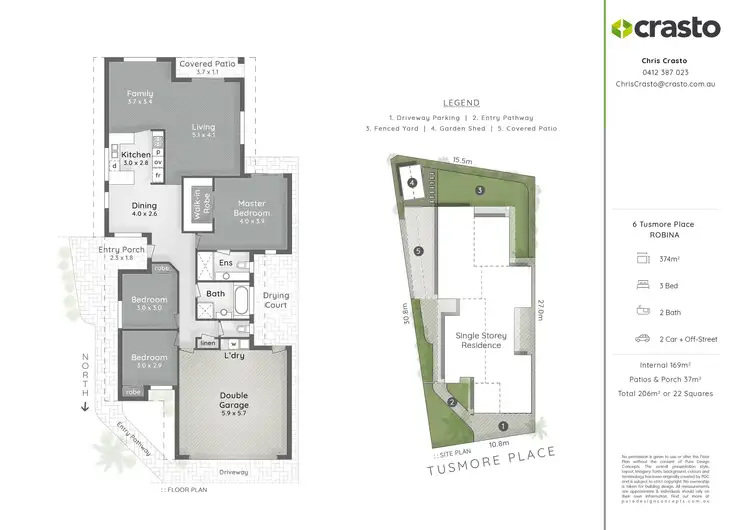 Floorplan of Homely house listing, Address available on request