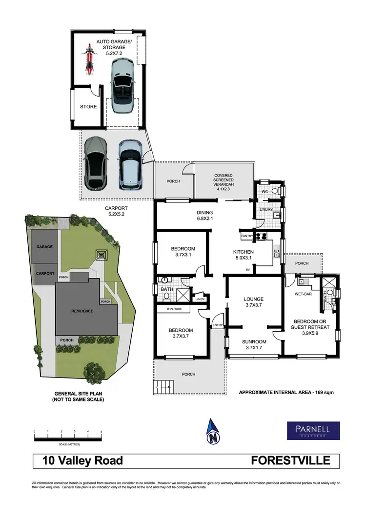 Floorplan of Homely house listing, 10 Valley Road, Forestville NSW 2087