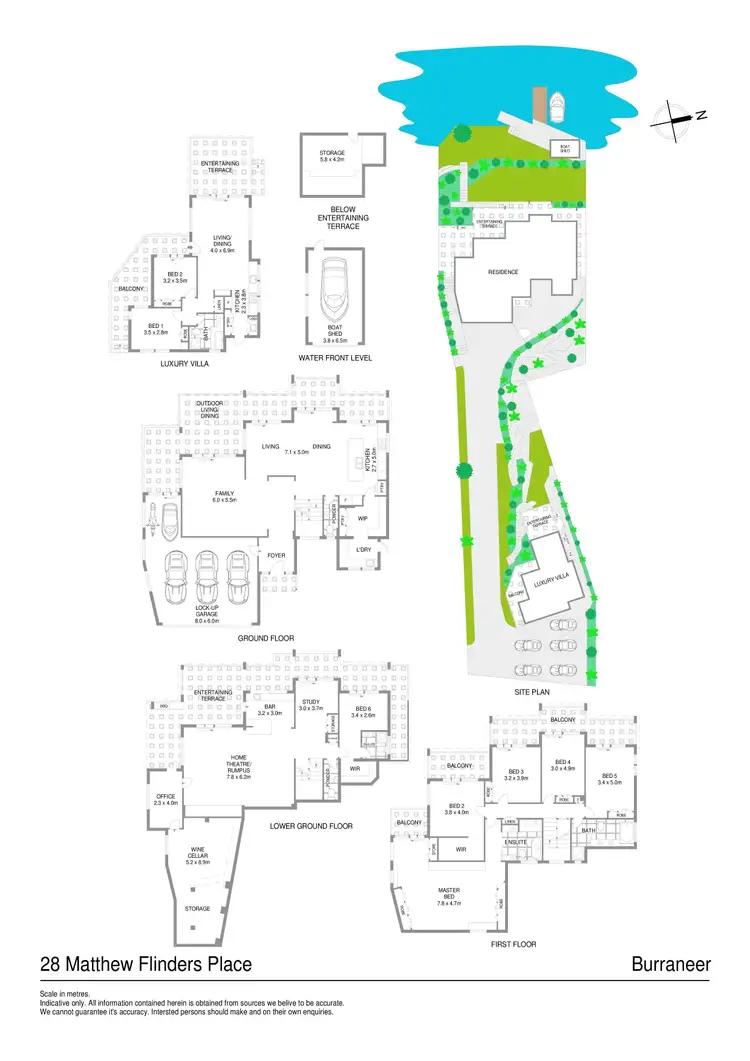 Floorplan of Homely house listing, 28 Matthew Flinders Place, Burraneer NSW 2230