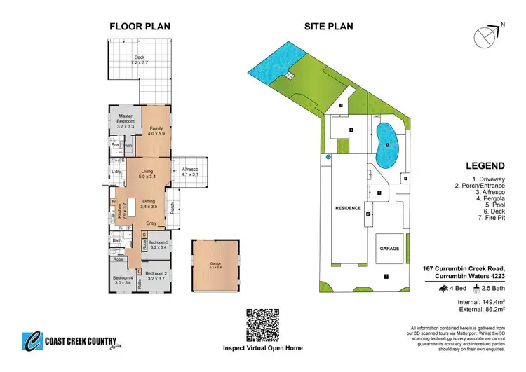 Floorplan of Homely house listing, 167 Currumbin Creek Road, Currumbin Waters QLD 4223